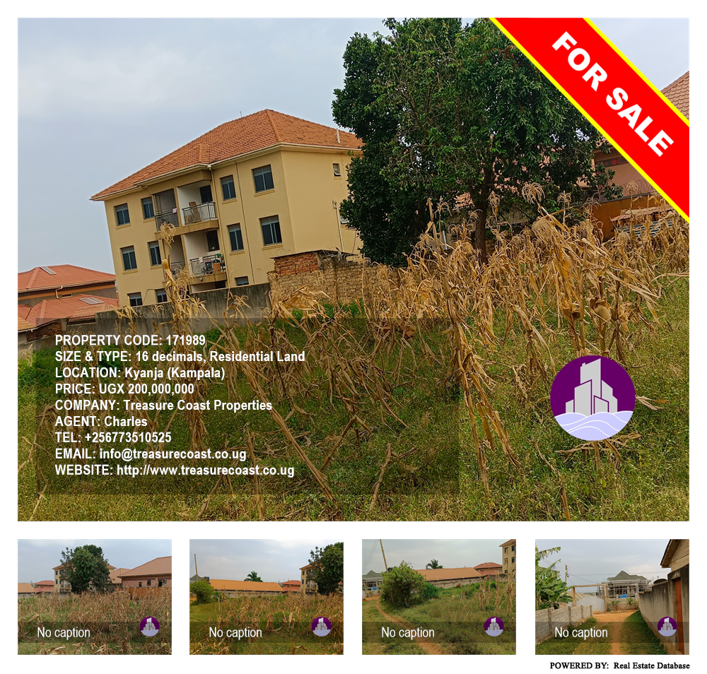 Residential Land  for sale in Kyanja Kampala Uganda, code: 171989