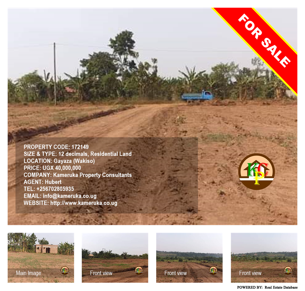 Residential Land  for sale in Gayaza Wakiso Uganda, code: 172149