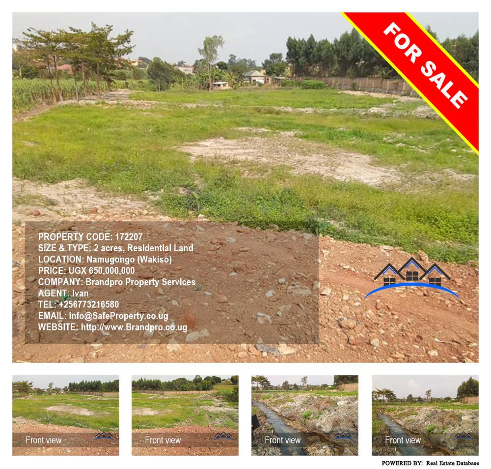 Residential Land  for sale in Namugongo Wakiso Uganda, code: 172207