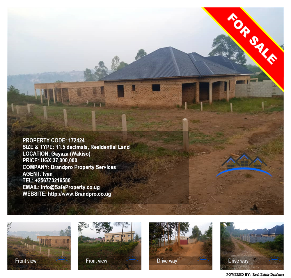 Residential Land  for sale in Gayaza Wakiso Uganda, code: 172424