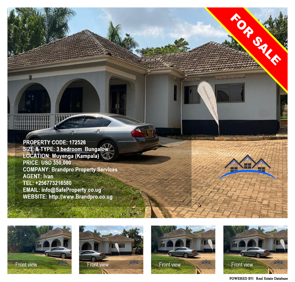 3 bedroom Bungalow  for sale in Muyenga Kampala Uganda, code: 172526