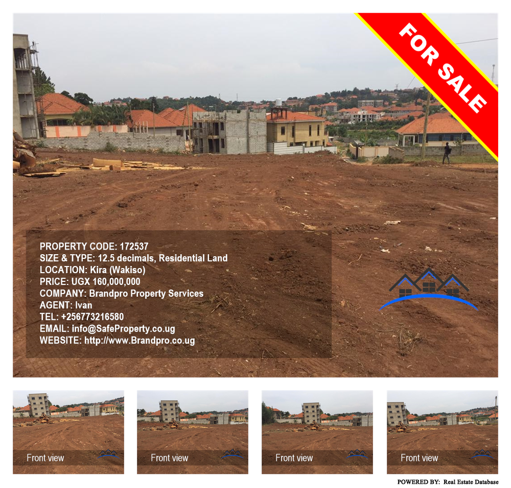 Residential Land  for sale in Kira Wakiso Uganda, code: 172537