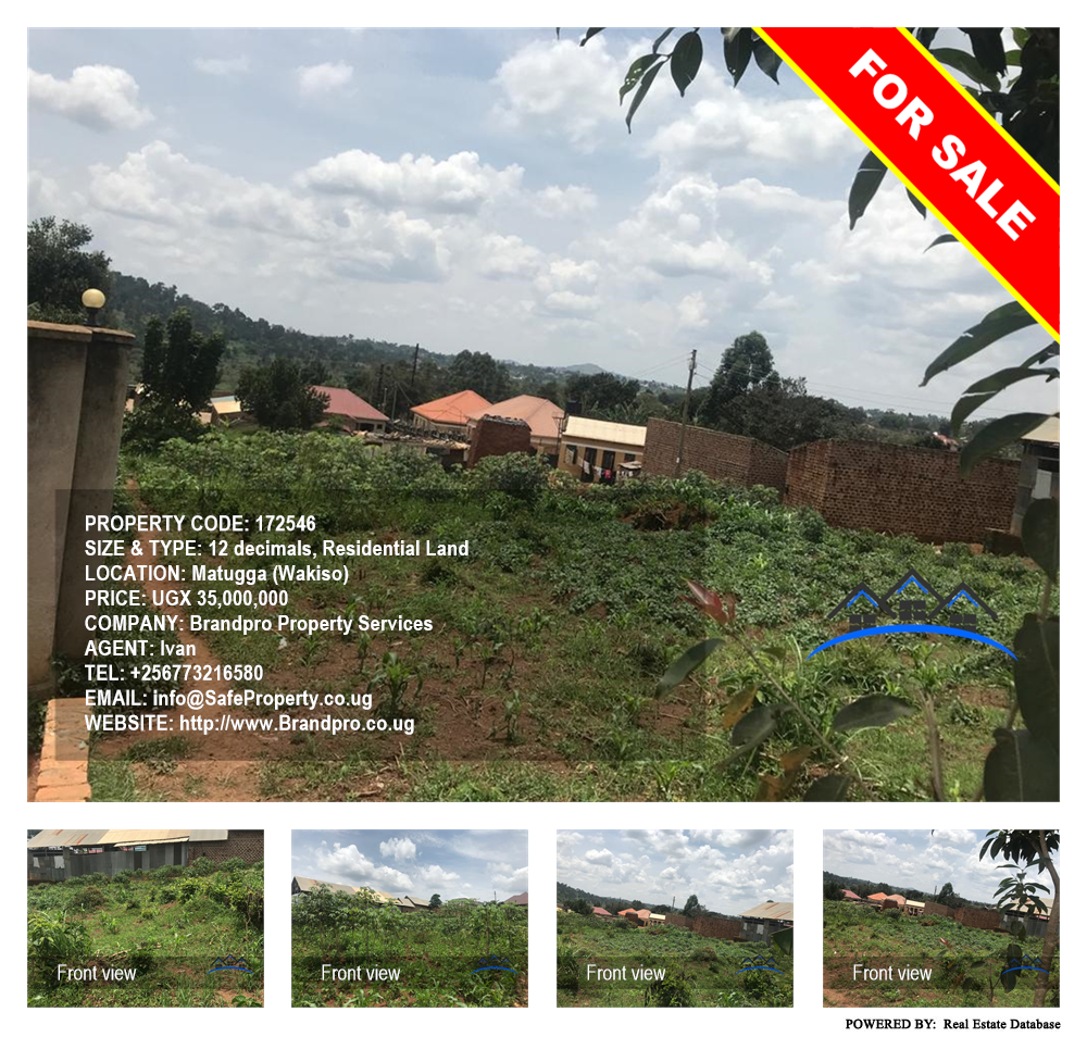 Residential Land  for sale in Matugga Wakiso Uganda, code: 172546