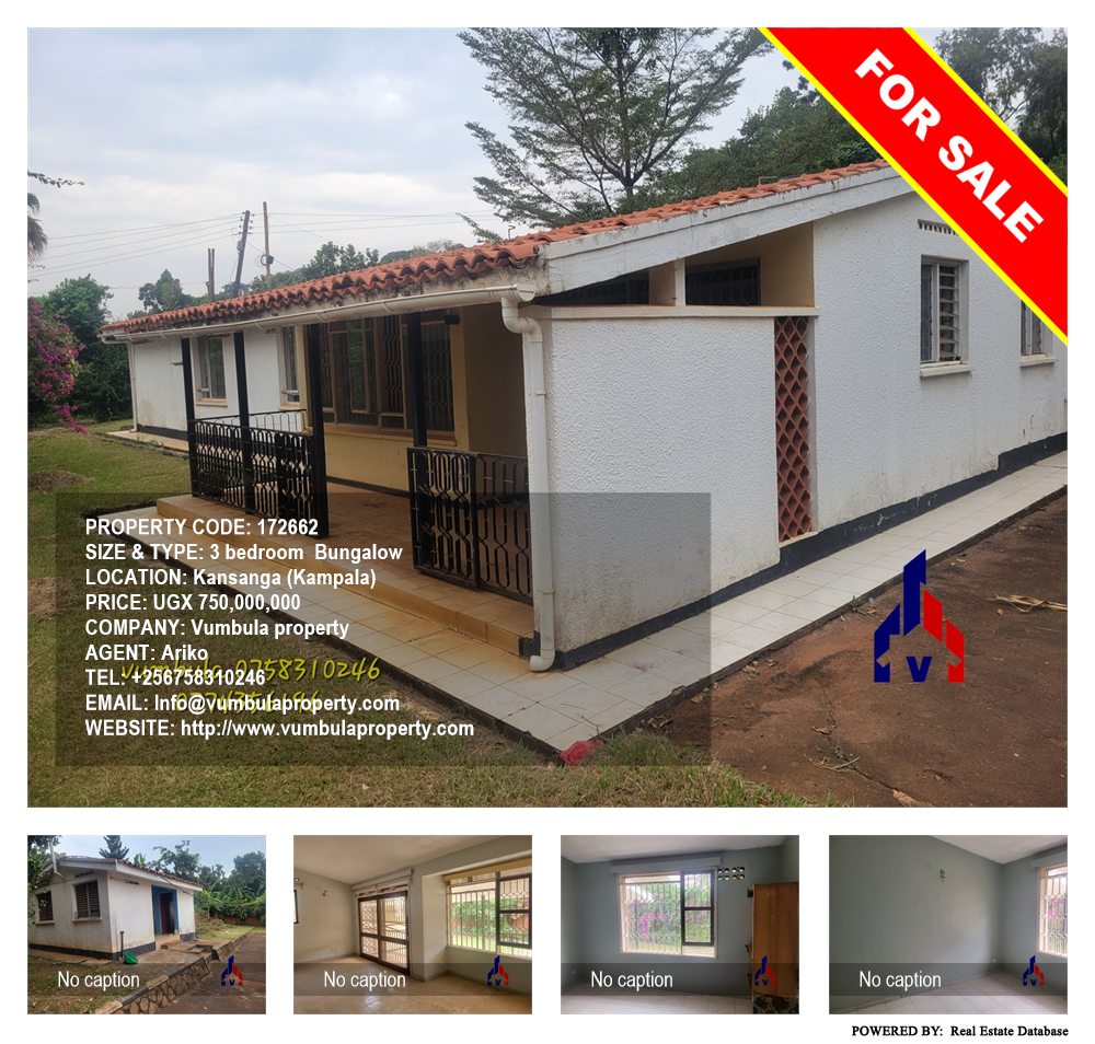 3 bedroom Bungalow  for sale in Kansanga Kampala Uganda, code: 172662