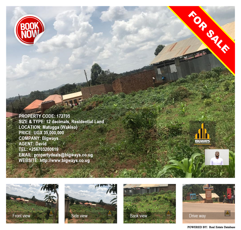 Residential Land  for sale in Matugga Wakiso Uganda, code: 172705