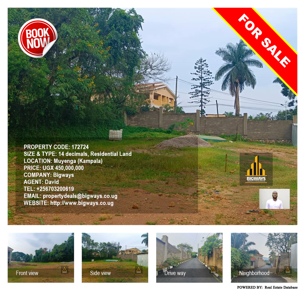 Residential Land  for sale in Muyenga Kampala Uganda, code: 172724