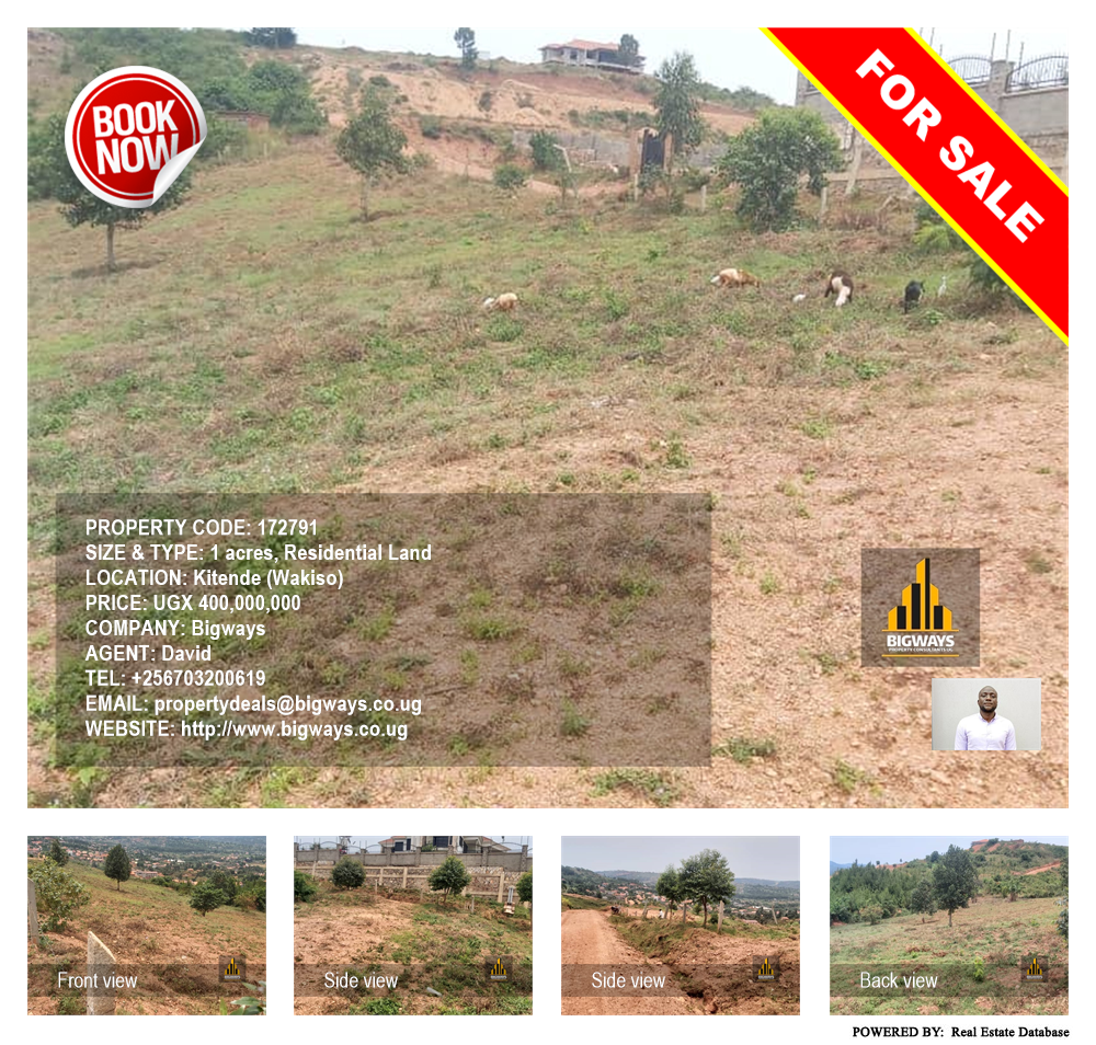 Residential Land  for sale in Kitende Wakiso Uganda, code: 172791