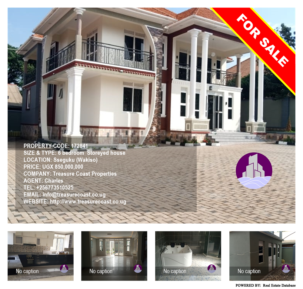 6 bedroom Storeyed house  for sale in Seguku Wakiso Uganda, code: 172841