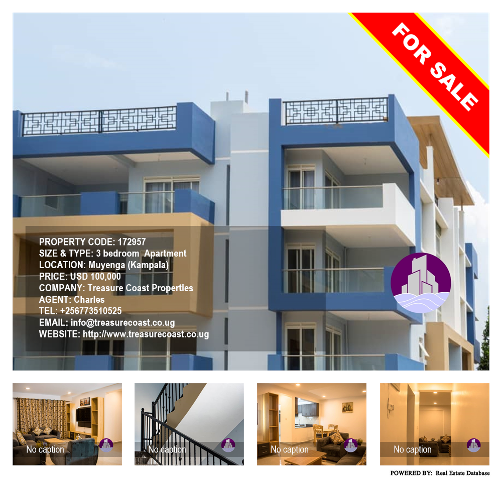 3 bedroom Apartment  for sale in Muyenga Kampala Uganda, code: 172957