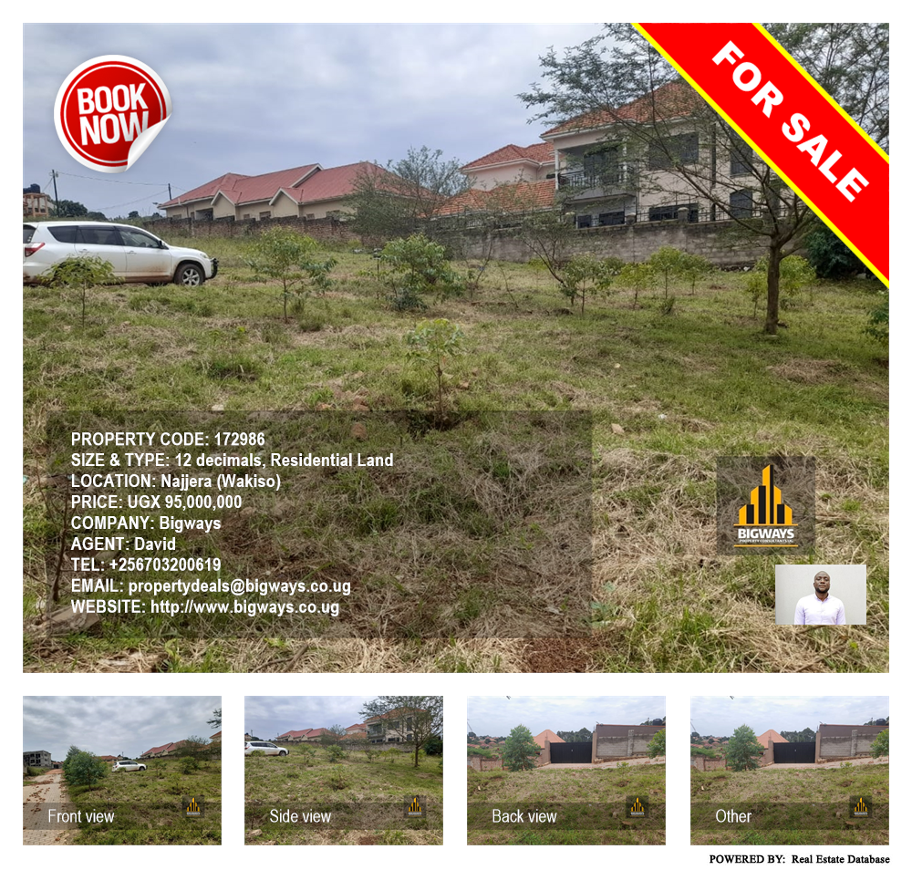 Residential Land  for sale in Najjera Wakiso Uganda, code: 172986