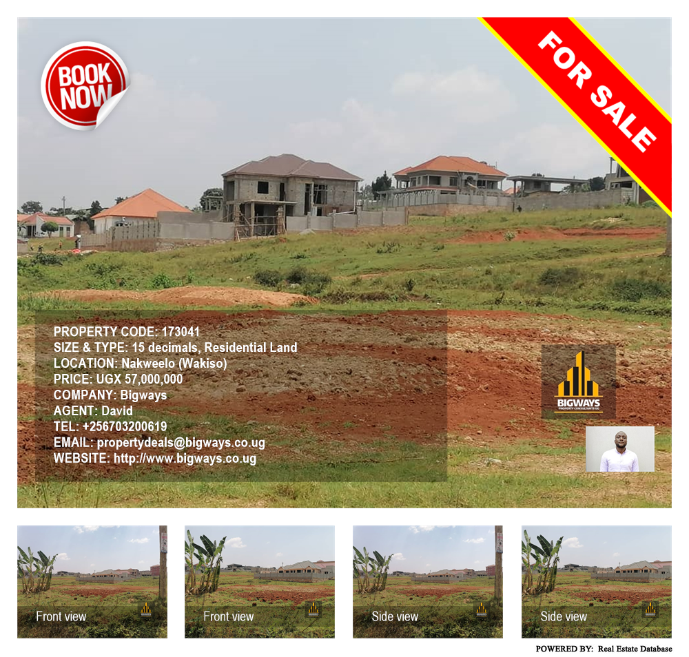 Residential Land  for sale in Nakweelo Wakiso Uganda, code: 173041