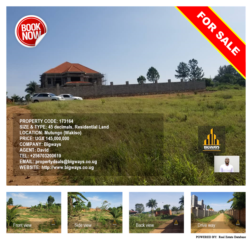 Residential Land  for sale in Mutungo Wakiso Uganda, code: 173164