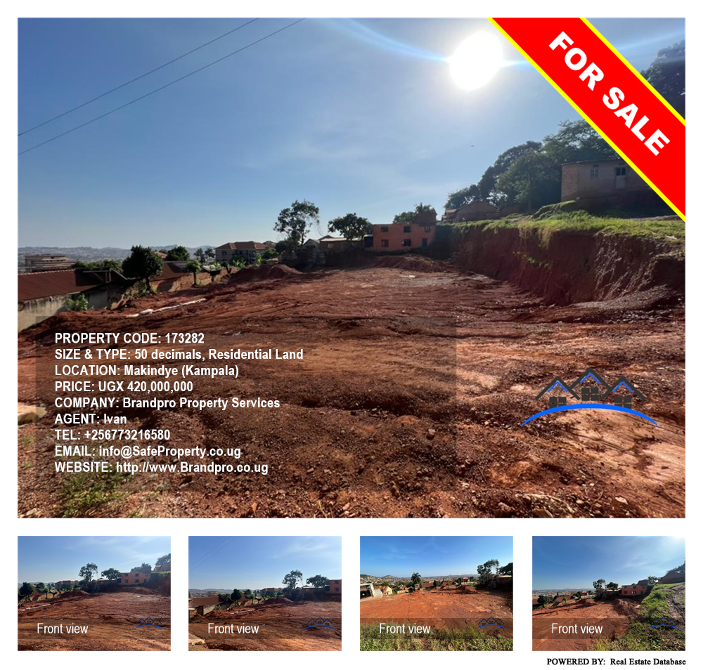 Residential Land  for sale in Makindye Kampala Uganda, code: 173282