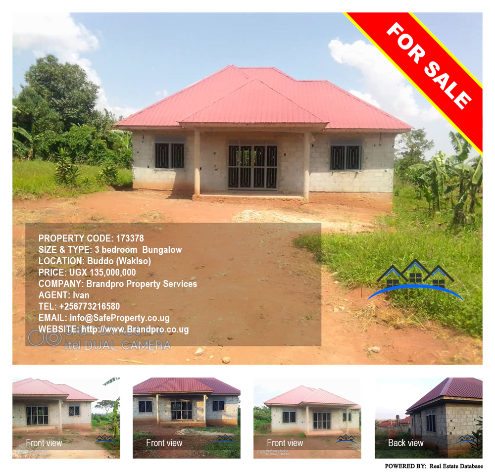 3 bedroom Bungalow  for sale in Buddo Wakiso Uganda, code: 173378