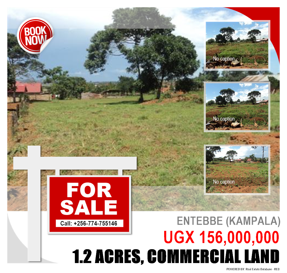 Commercial Land  for sale in Entebbe Kampala Uganda, code: 17344