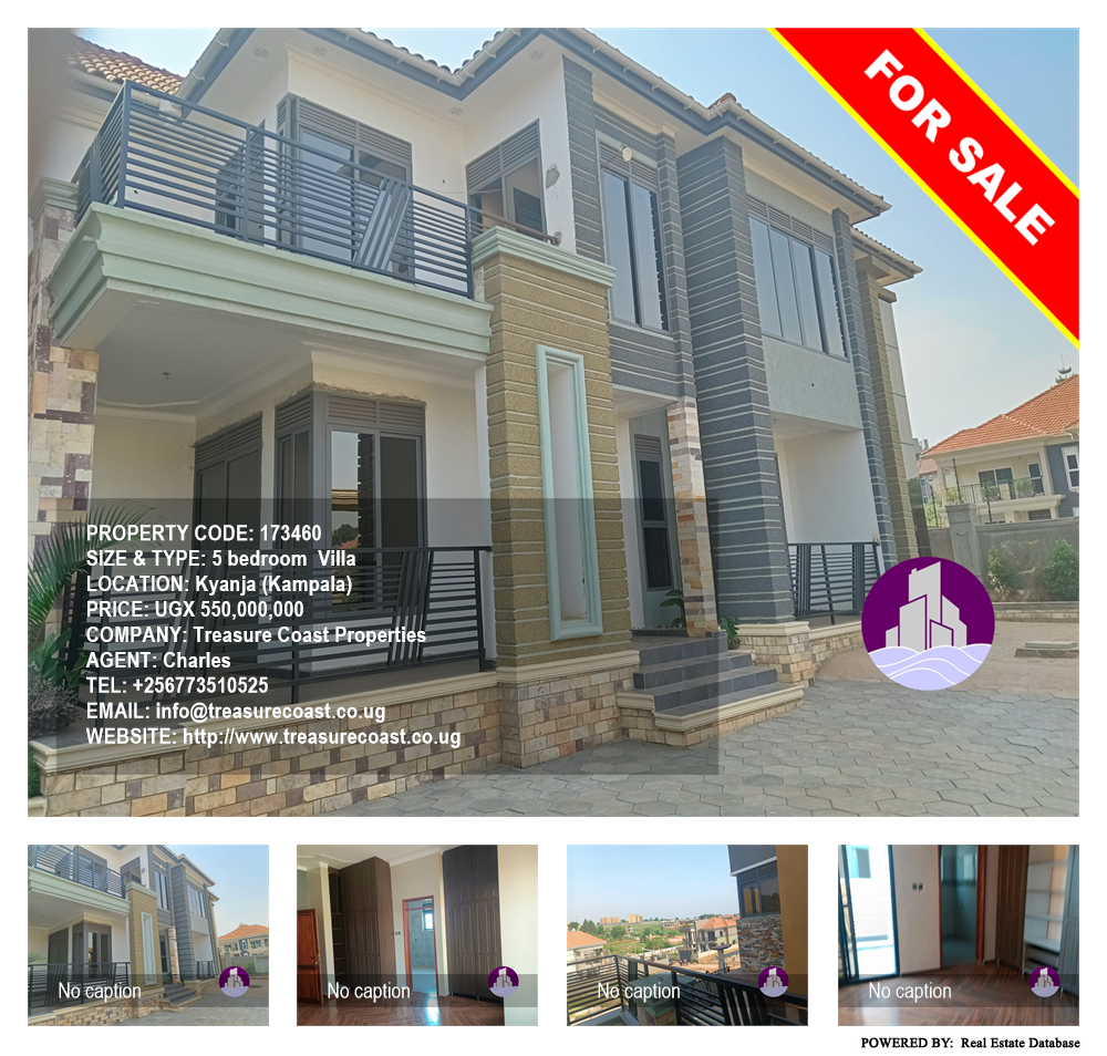 5 bedroom Villa  for sale in Kyanja Kampala Uganda, code: 173460