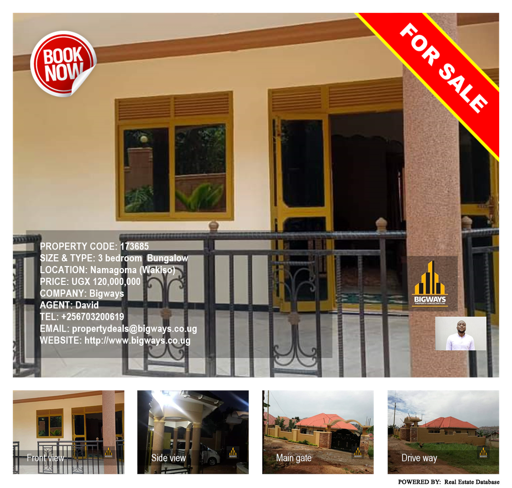 3 bedroom Bungalow  for sale in Namagoma Wakiso Uganda, code: 173685