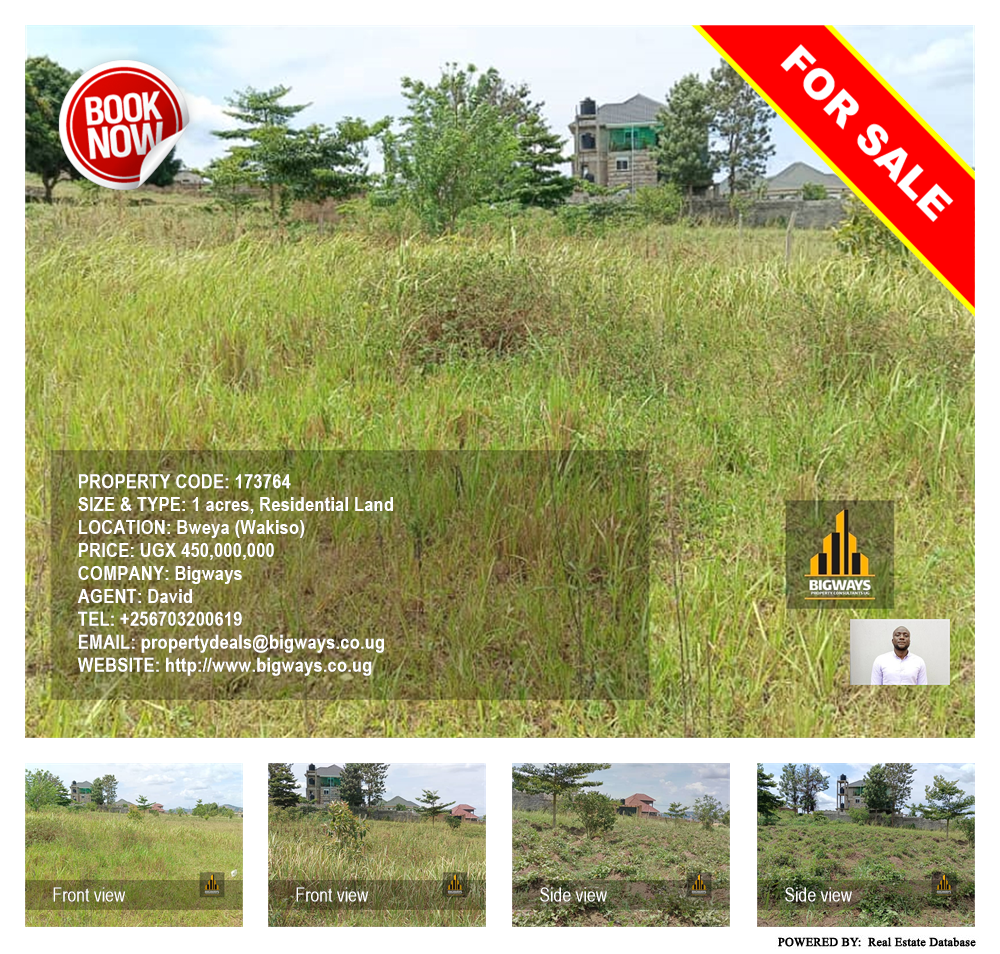 Residential Land  for sale in Bweya Wakiso Uganda, code: 173764