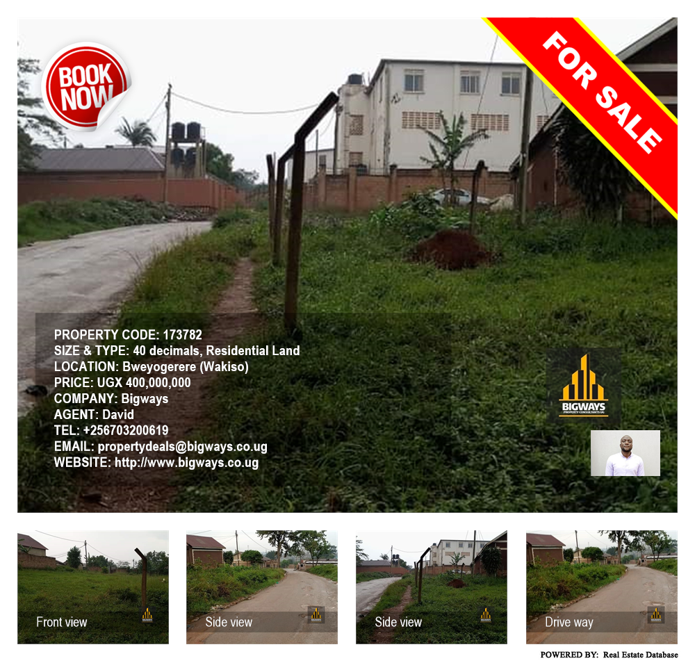 Residential Land  for sale in Bweyogerere Wakiso Uganda, code: 173782