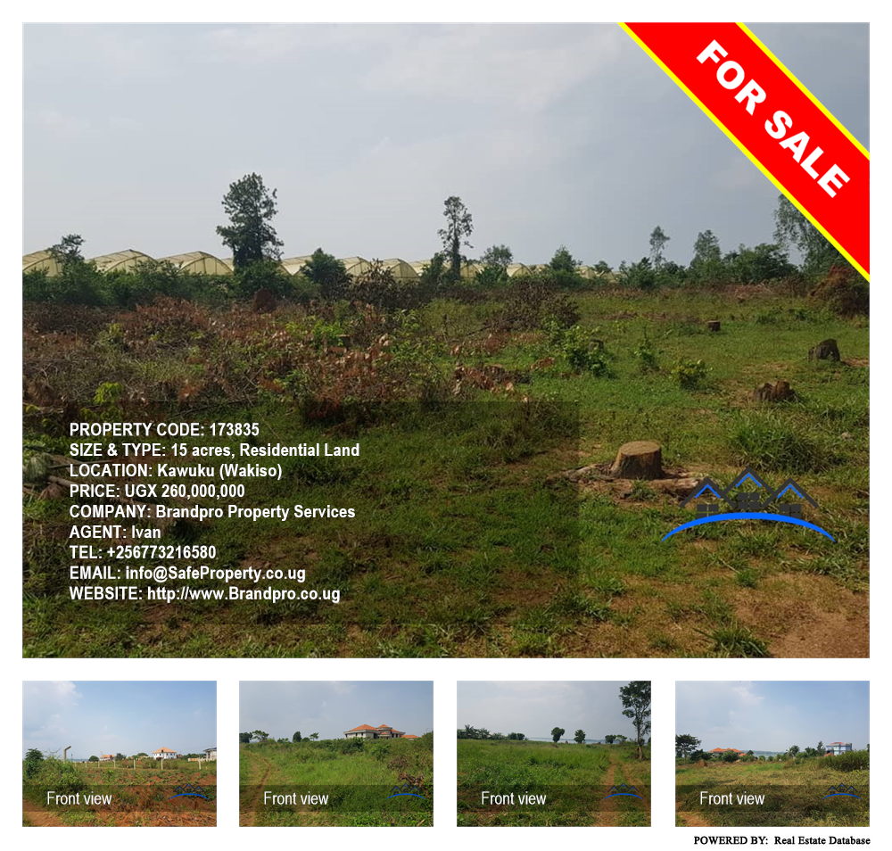 Residential Land  for sale in Kawuku Wakiso Uganda, code: 173835