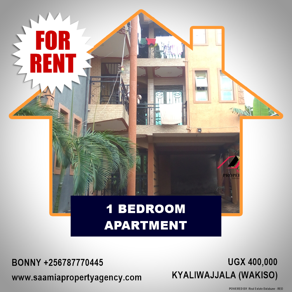 1 bedroom Apartment  for rent in Kyaliwajjala Wakiso Uganda, code: 174120