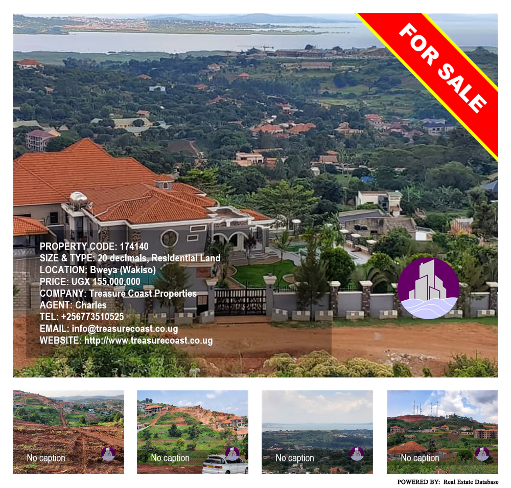 Residential Land  for sale in Bweya Wakiso Uganda, code: 174140