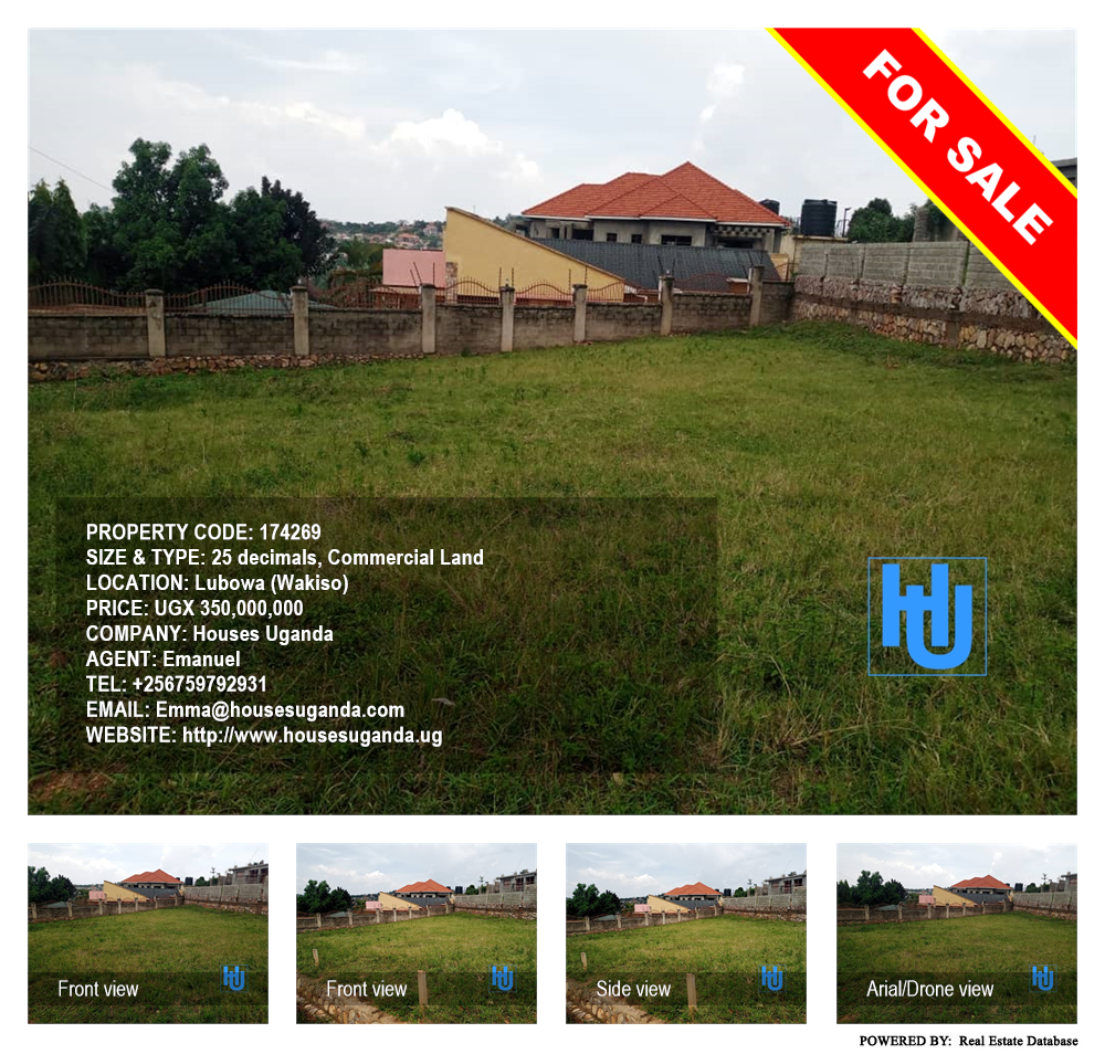 Commercial Land  for sale in Lubowa Wakiso Uganda, code: 174269