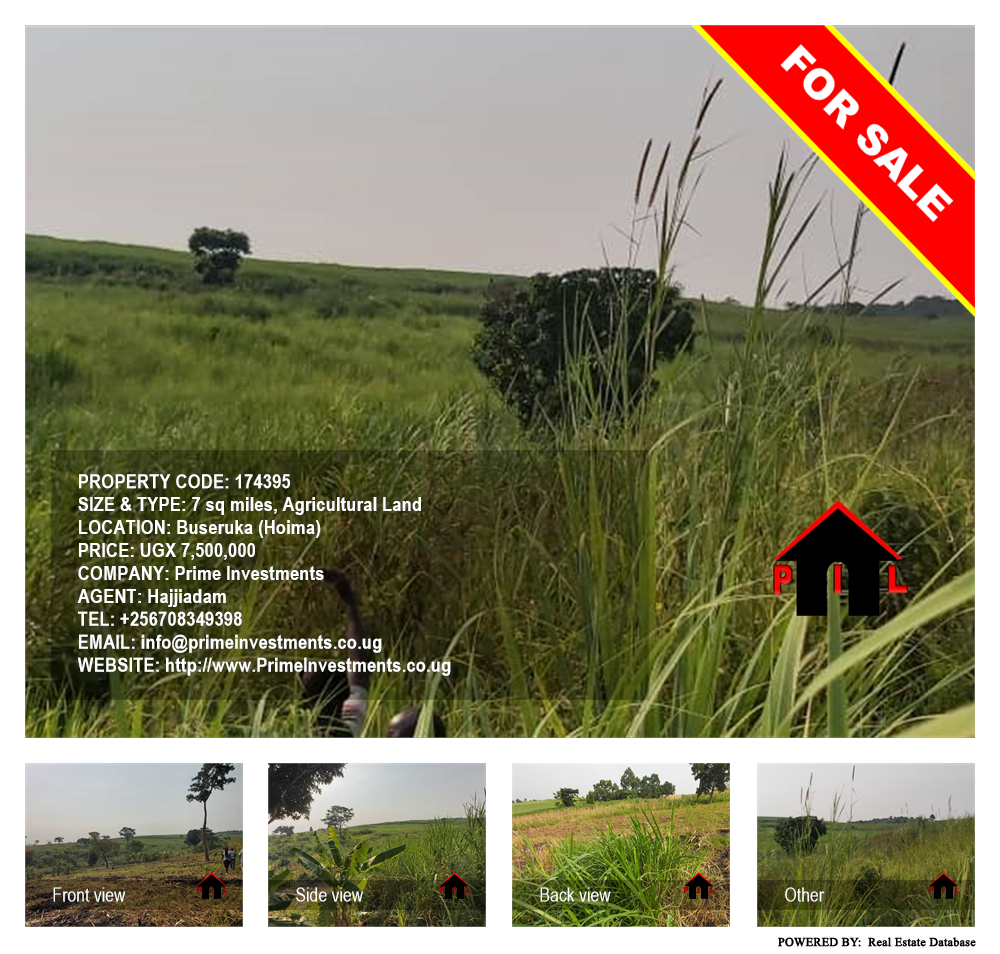 Agricultural Land  for sale in Buseruka Hoima Uganda, code: 174395