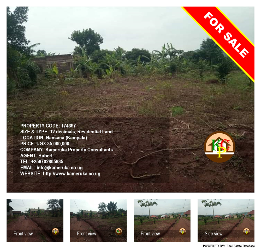 Residential Land  for sale in Nansana Kampala Uganda, code: 174397