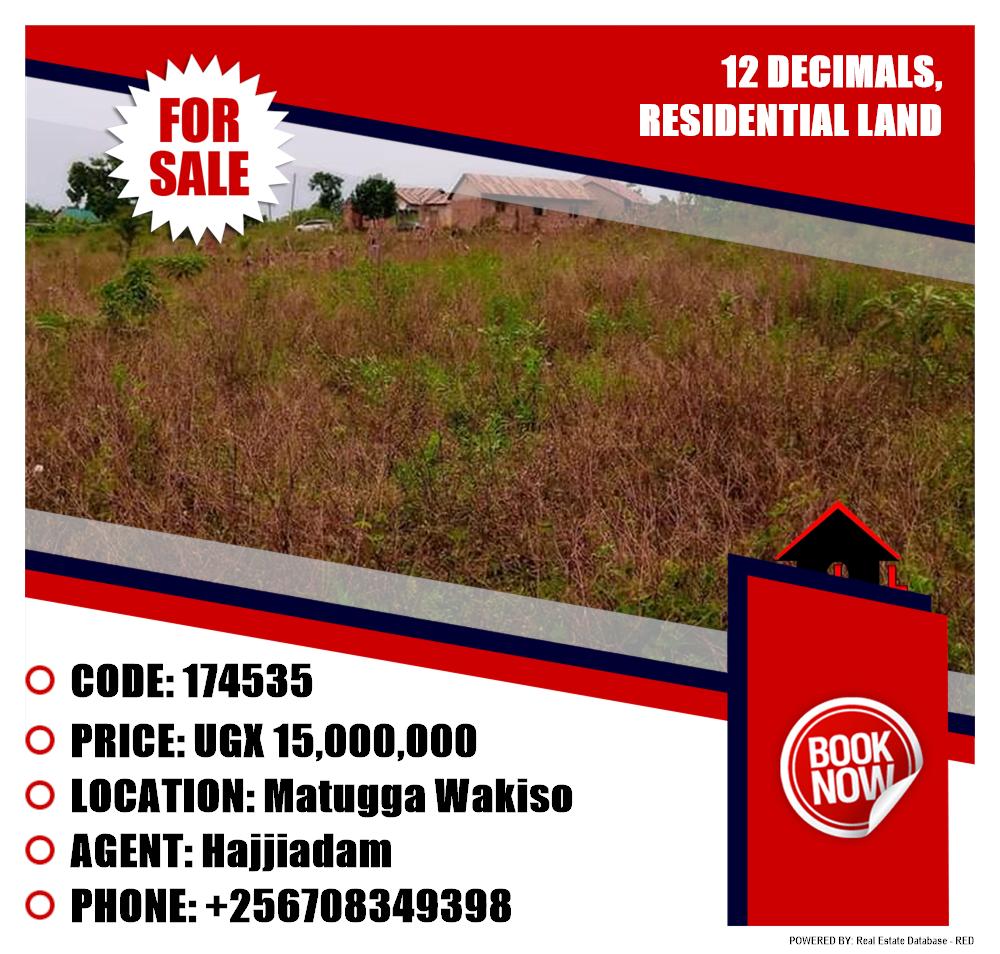 Residential Land  for sale in Matugga Wakiso Uganda, code: 174535