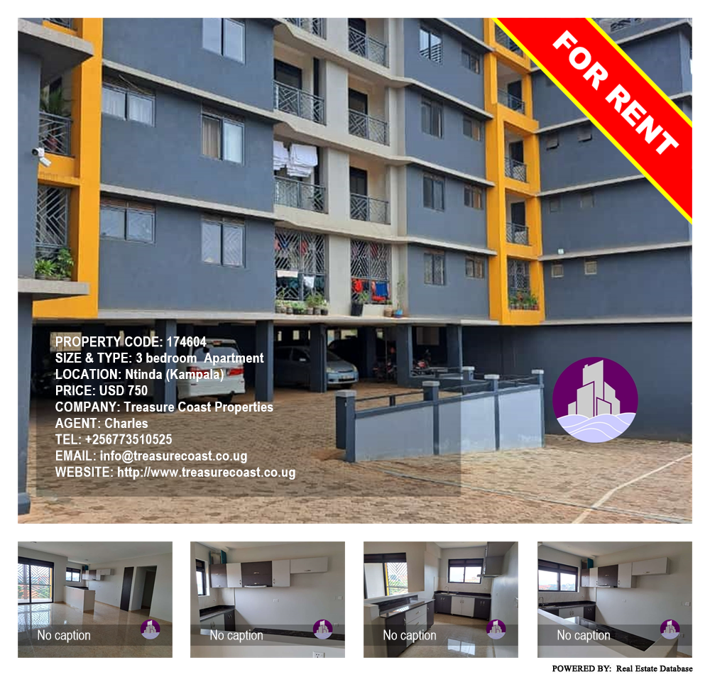 3 bedroom Apartment  for rent in Ntinda Kampala Uganda, code: 174604