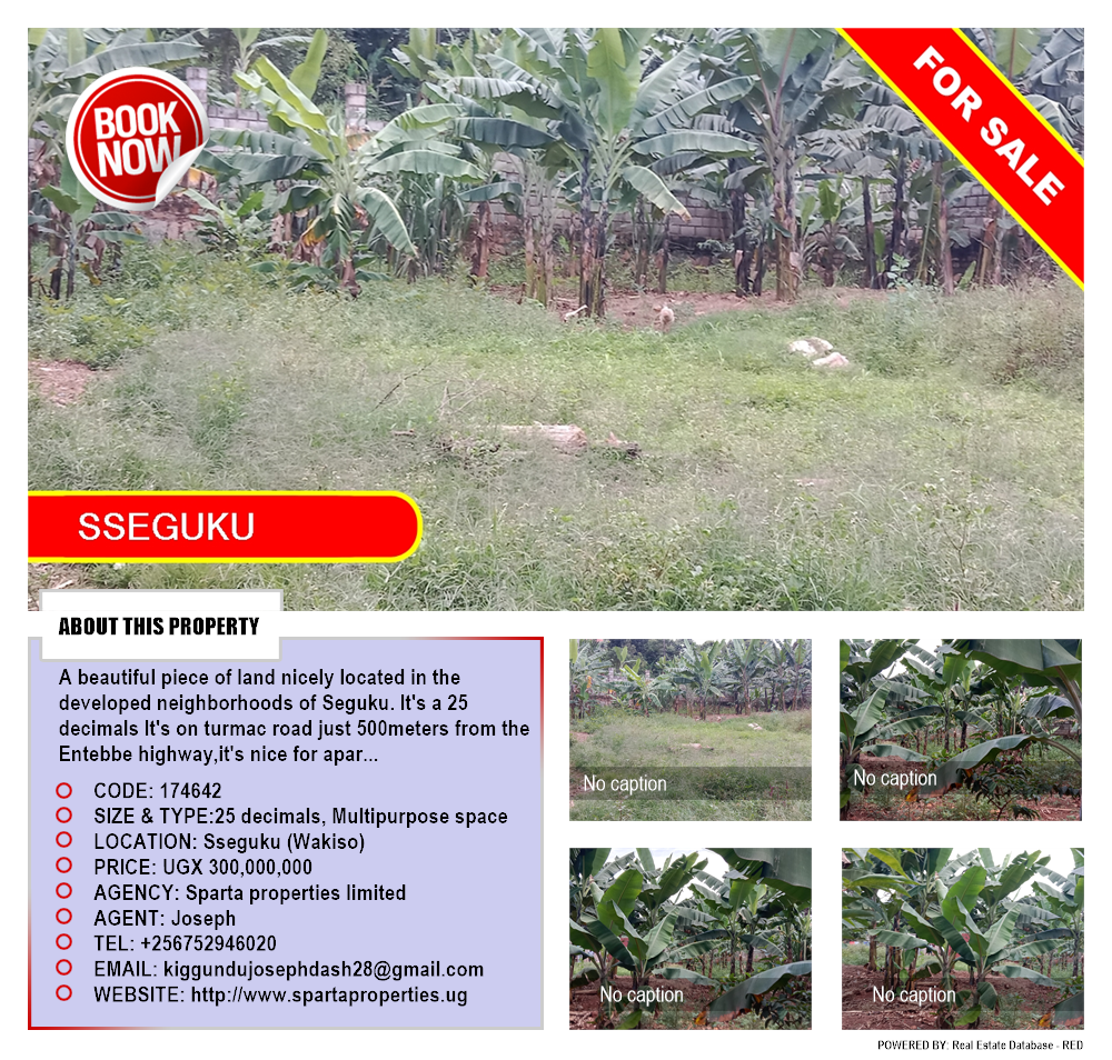 Multipurpose space  for sale in Seguku Wakiso Uganda, code: 174642