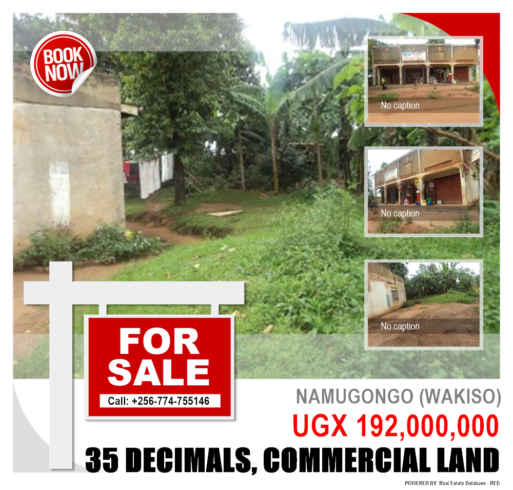 Commercial Land  for sale in Namugongo Wakiso Uganda, code: 17468