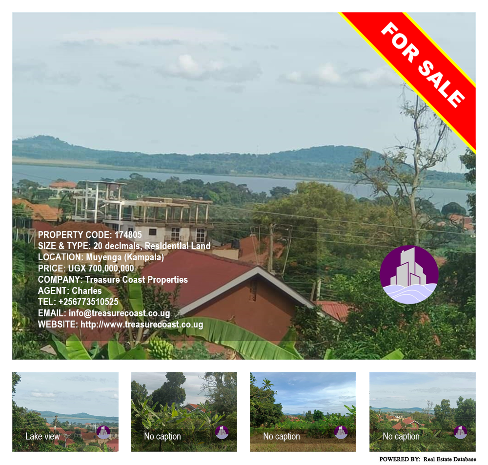 Residential Land  for sale in Muyenga Kampala Uganda, code: 174805