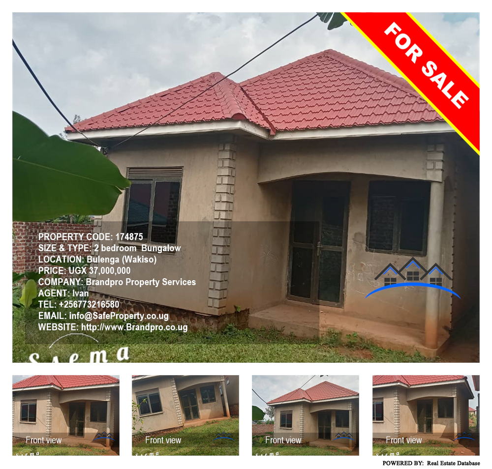 2 bedroom Bungalow  for sale in Bulenga Wakiso Uganda, code: 174875