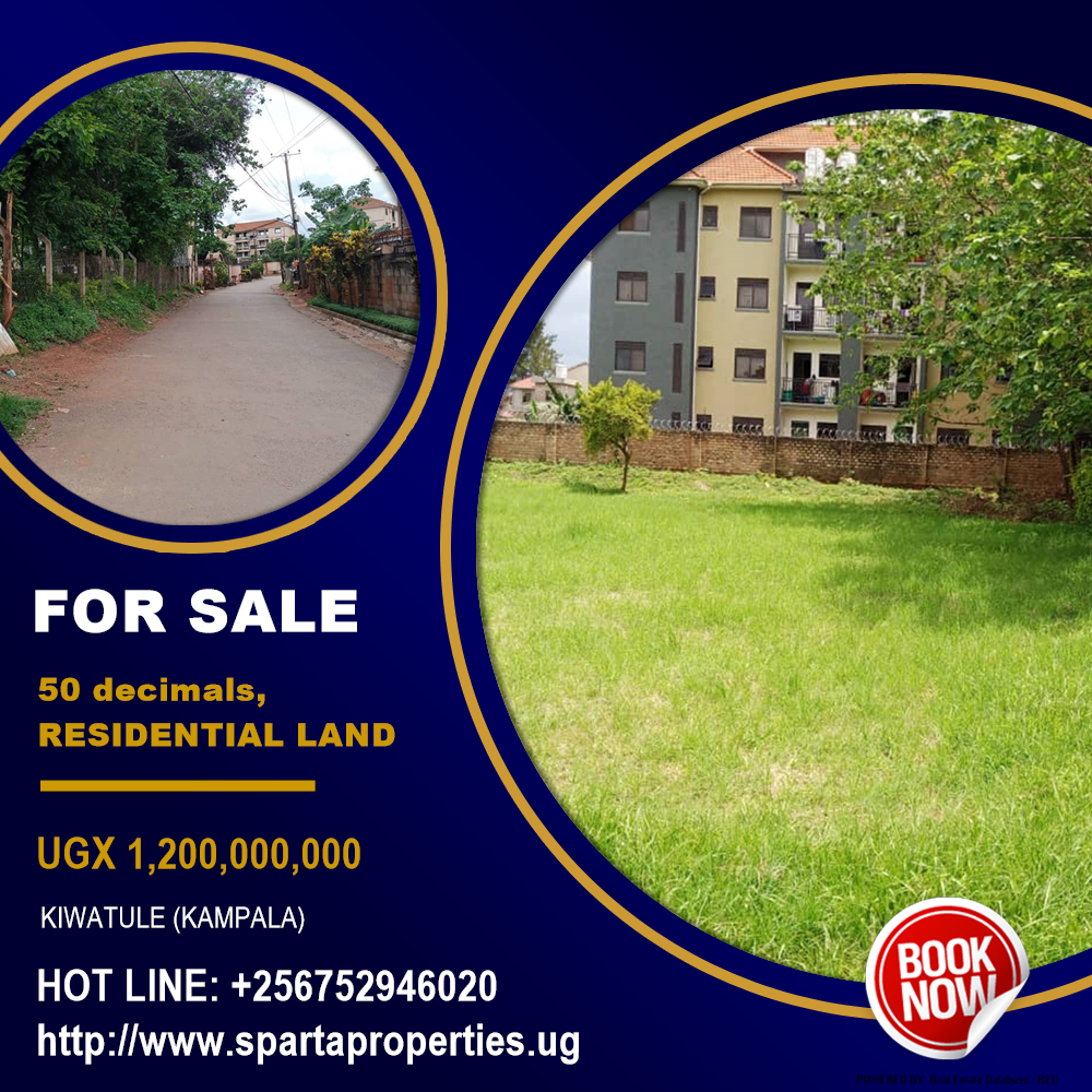 Residential Land  for sale in Kiwaatule Kampala Uganda, code: 174983