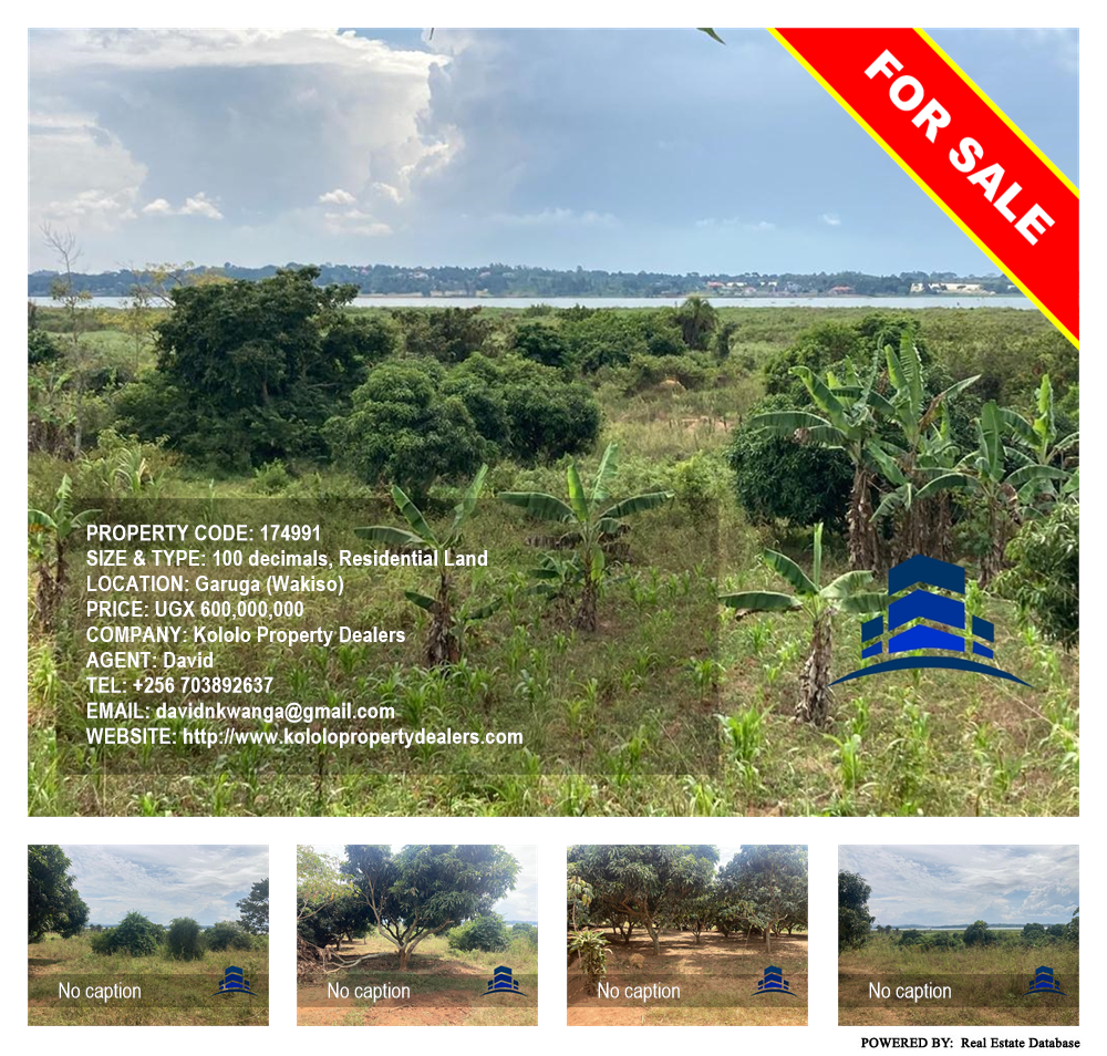 Residential Land  for sale in Garuga Wakiso Uganda, code: 174991