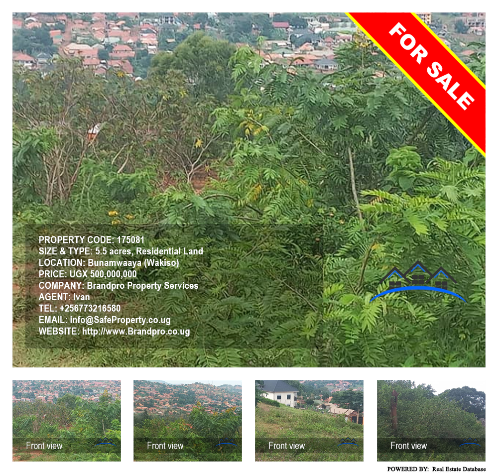 Residential Land  for sale in Bunamwaaya Wakiso Uganda, code: 175081