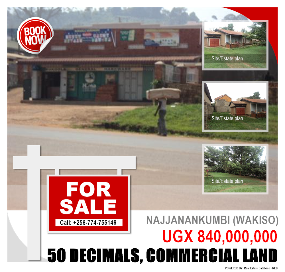 Commercial Land  for sale in Najjanankumbi Wakiso Uganda, code: 17510