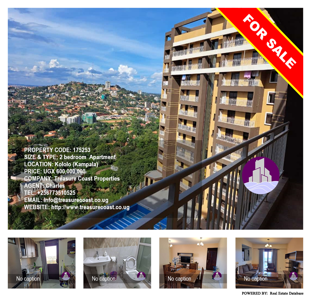 2 bedroom Apartment  for sale in Kololo Kampala Uganda, code: 175253