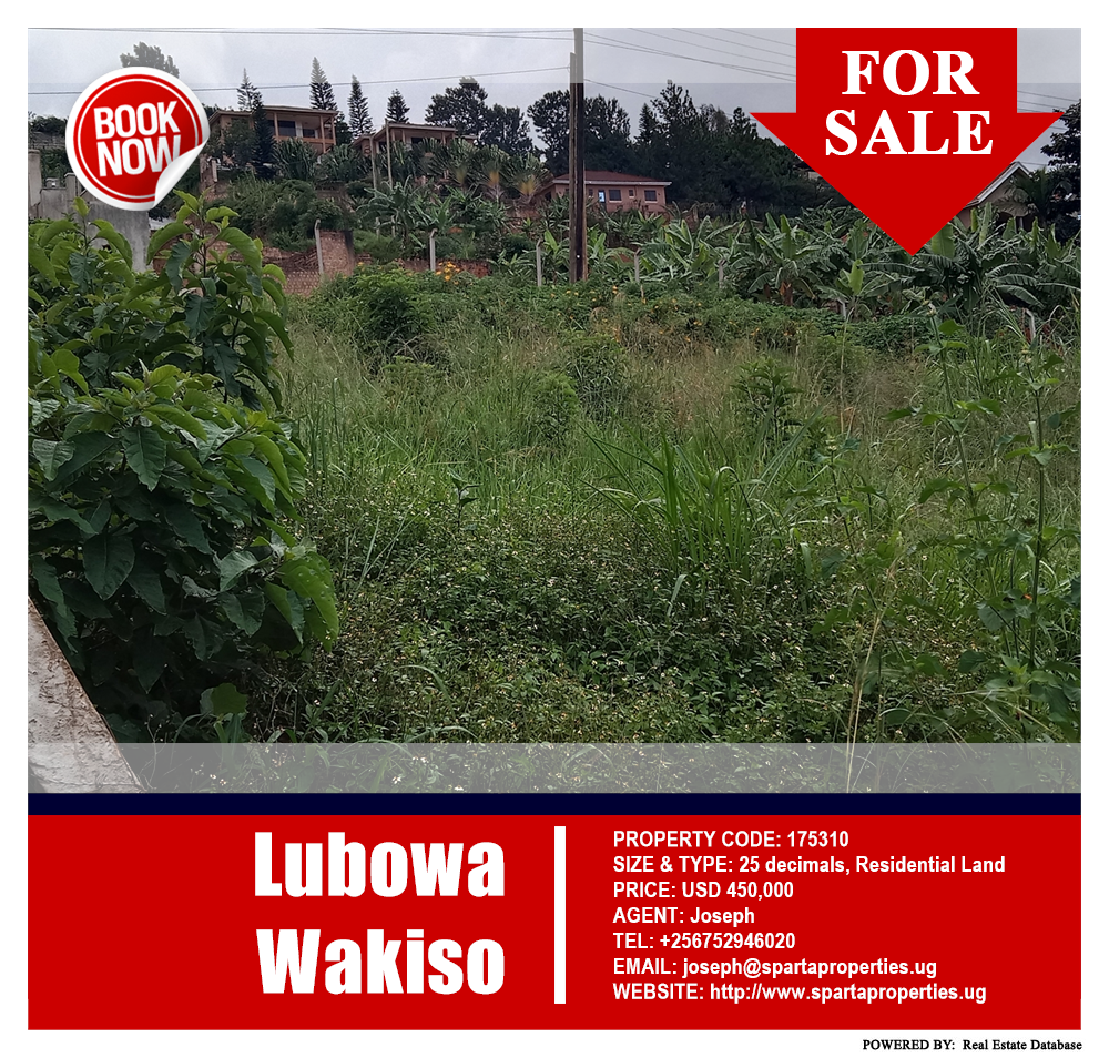 Residential Land  for sale in Lubowa Wakiso Uganda, code: 175310