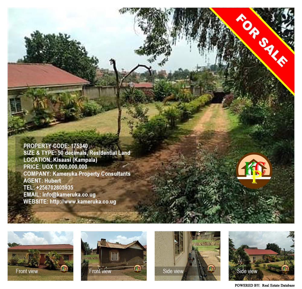 Residential Land  for sale in Kisaasi Kampala Uganda, code: 175340