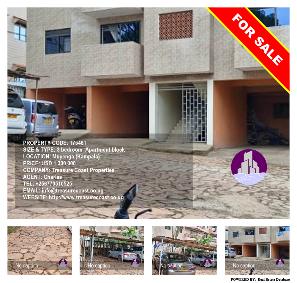 3 bedroom Apartment block  for sale in Muyenga Kampala Uganda, code: 175461