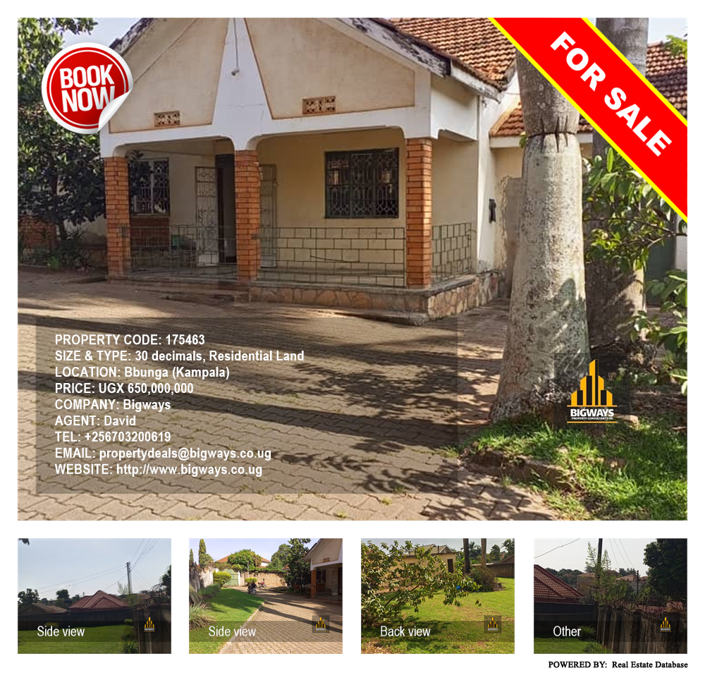 Residential Land  for sale in Bbunga Kampala Uganda, code: 175463