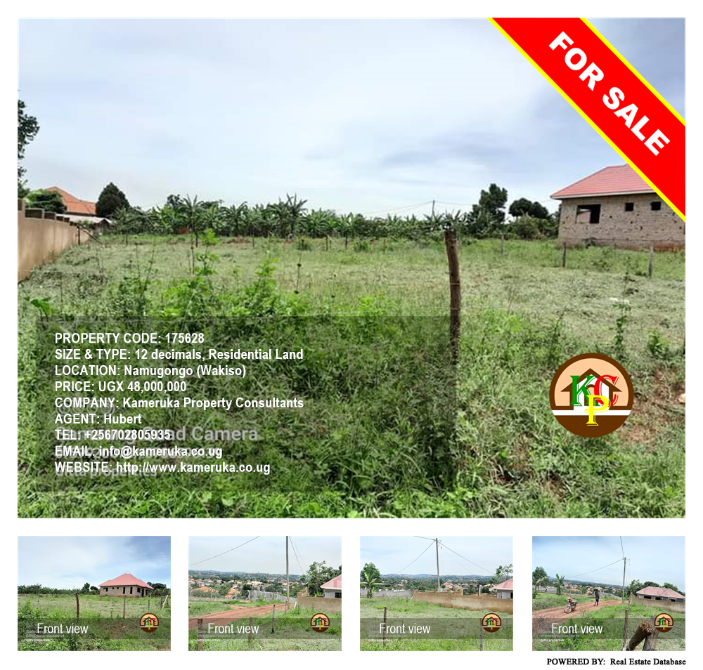 Residential Land  for sale in Namugongo Wakiso Uganda, code: 175628