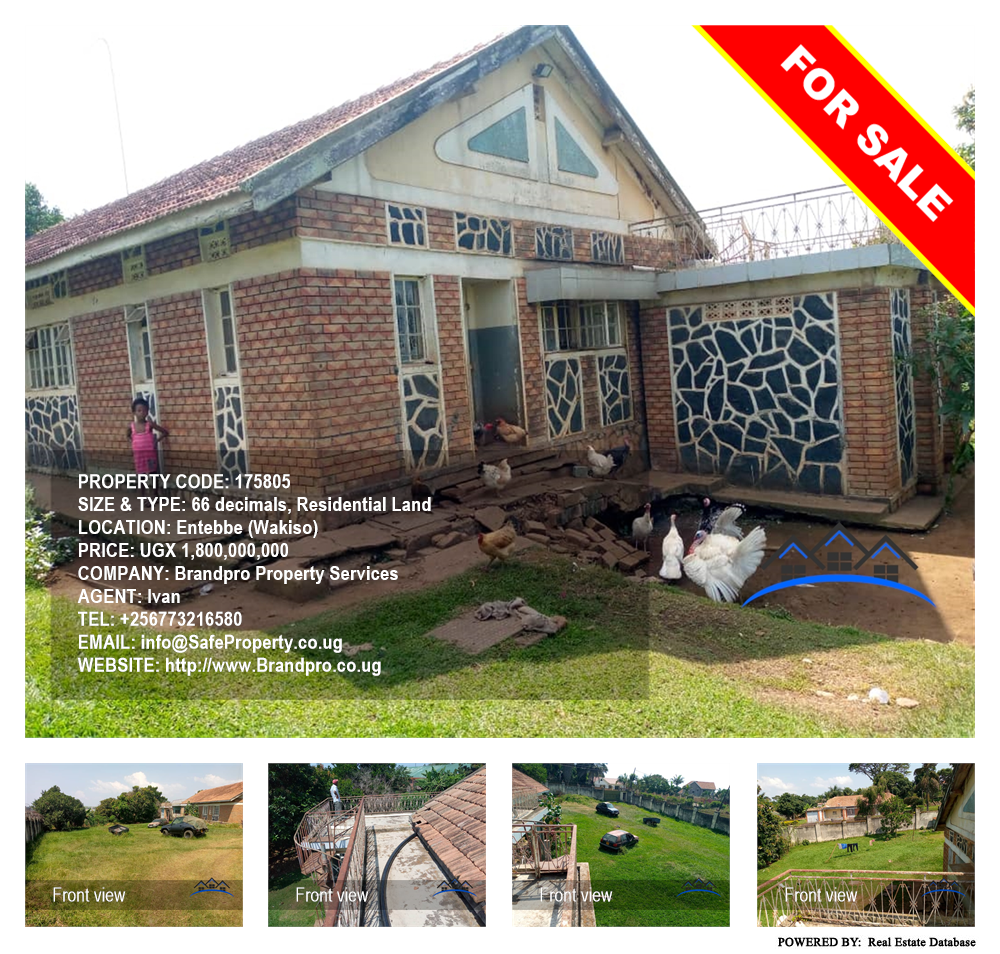 Residential Land  for sale in Entebbe Wakiso Uganda, code: 175805