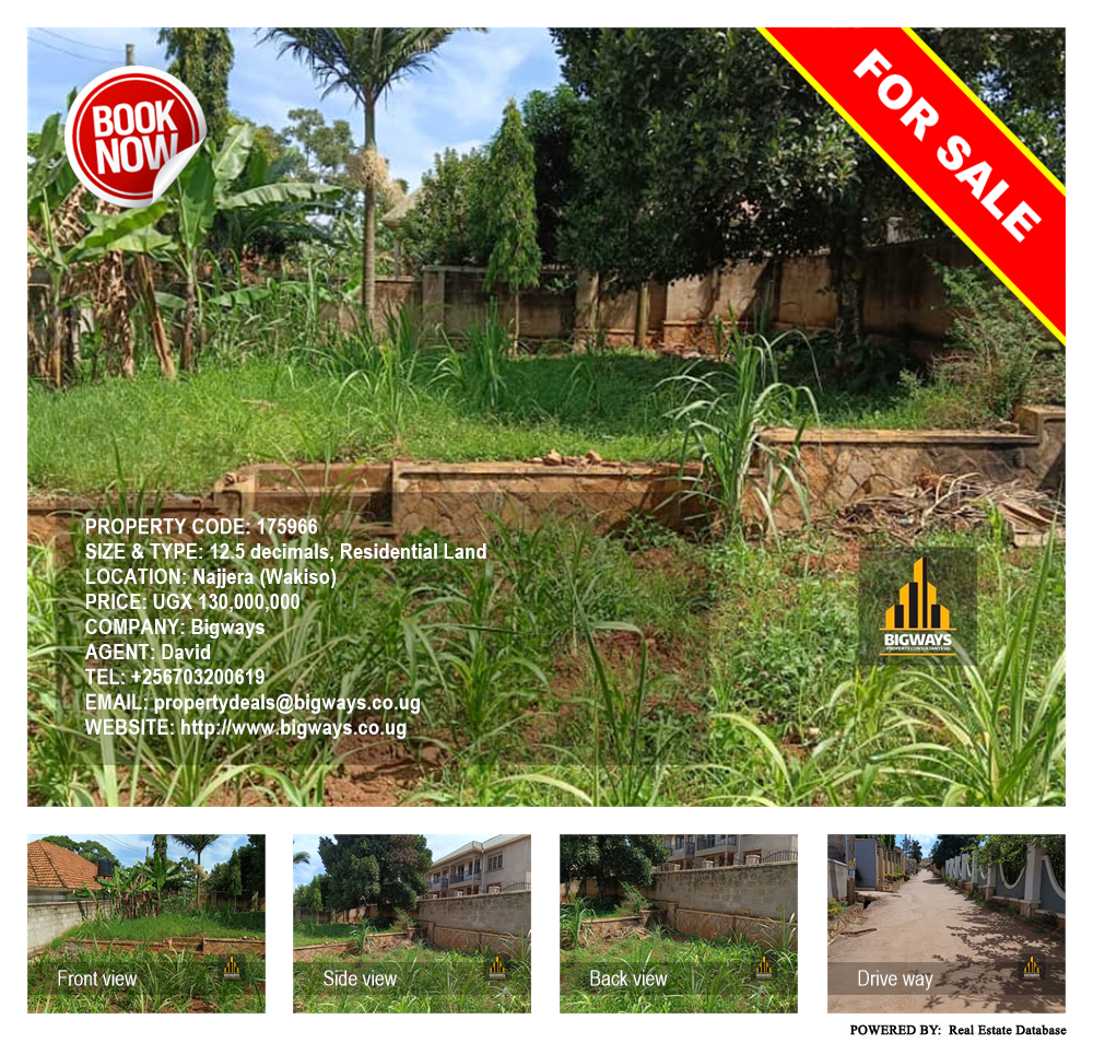 Residential Land  for sale in Najjera Wakiso Uganda, code: 175966