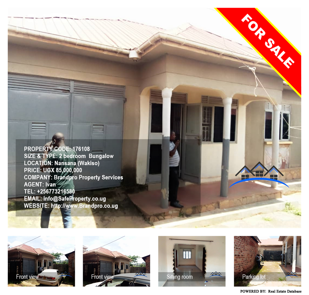 2 bedroom Bungalow  for sale in Nansana Wakiso Uganda, code: 176108