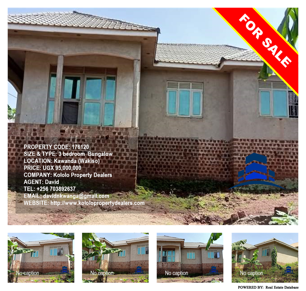 3 bedroom Bungalow  for sale in Kawanda Wakiso Uganda, code: 176120