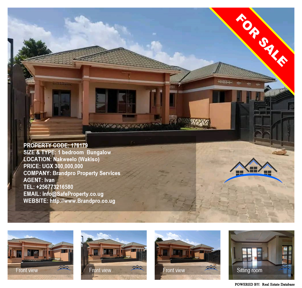 1 bedroom Bungalow  for sale in Nakweelo Wakiso Uganda, code: 176179